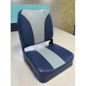Кресло для катера складное F4040 синий/св.серый
