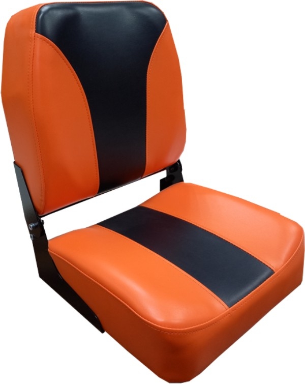 Кресло для катера складное F4040 оранж/черн