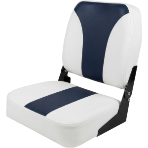 Кресло для катера складное F4040 белый/синий